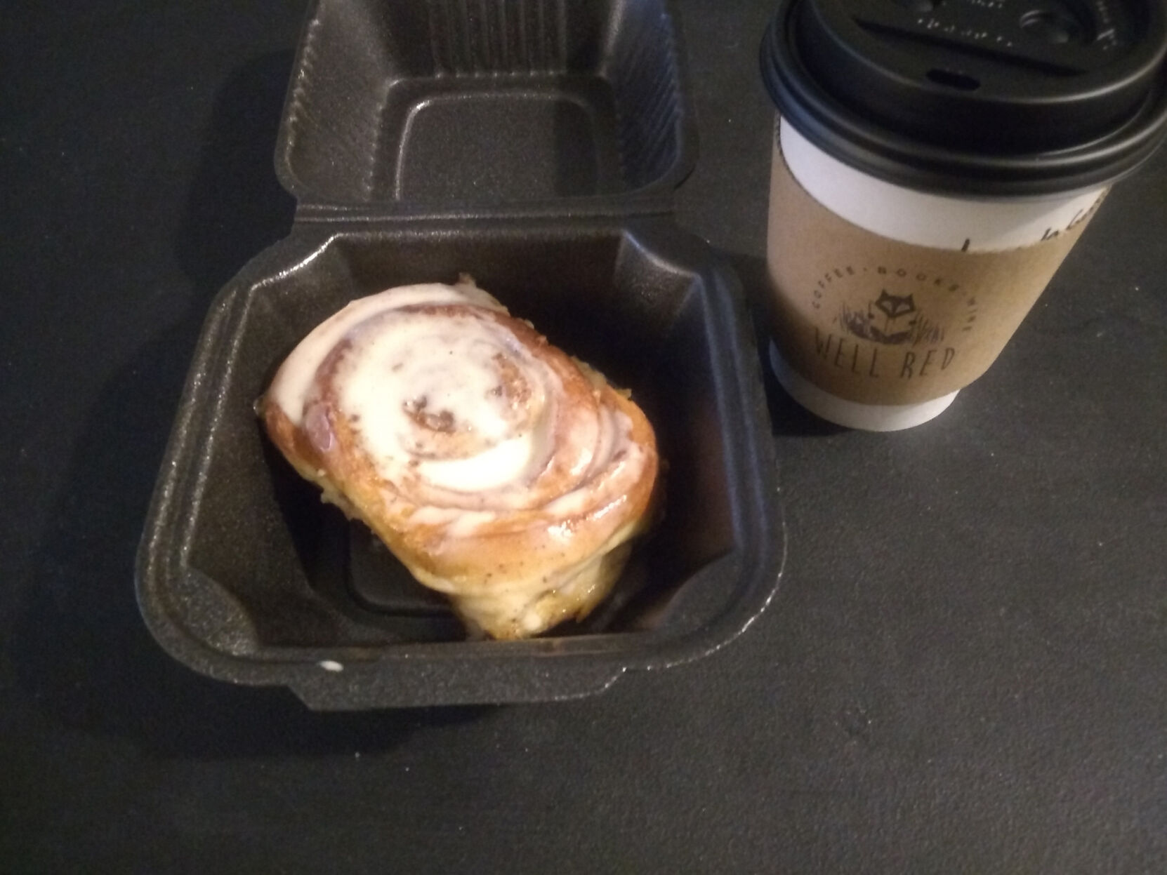 Good coffee, pastry from Well Red